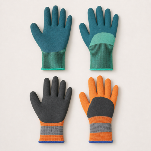 Pack of coated general-purpose work gloves